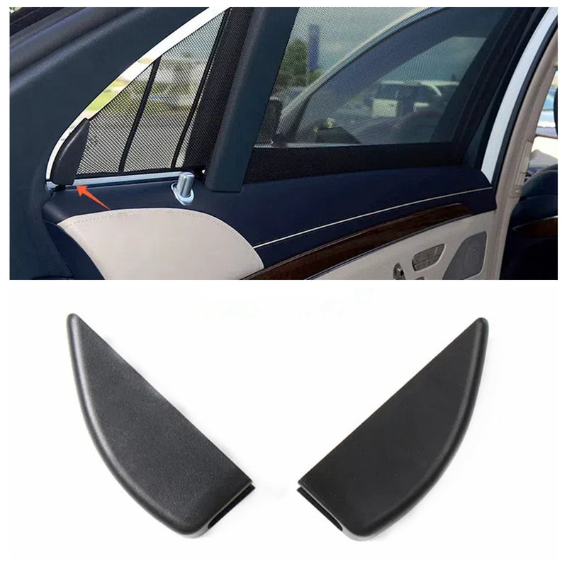 WXZOS Rear Door Window Triangular Curtain Blind Bracket for Benz W222 S-Class 2014-20