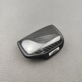 Carbon Fiber Gear Shift Knob Cover for Audi A4 S4 A5 S5 RS4 RS5 ABT 2017-2022