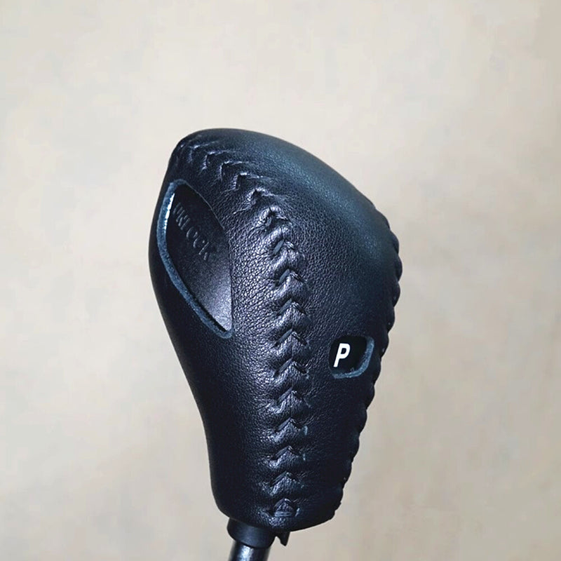 WXZOS 1PC Leather Gear Shift Knob Protective Cover for BMW F44 G42 2series 2020-2023