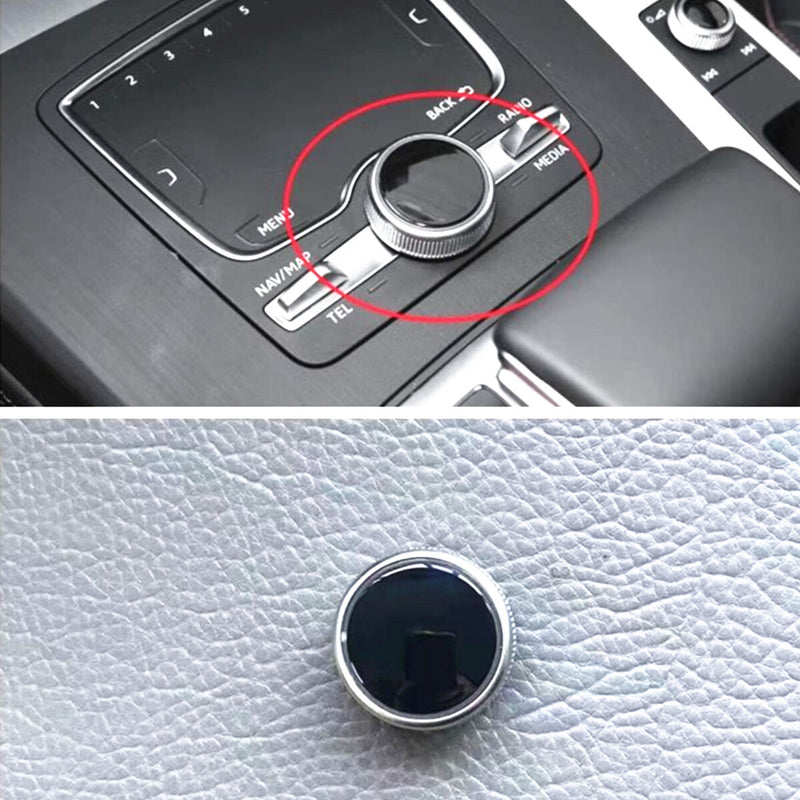 WXZOS MMI Main Control Rotary Menu Navi Knob Switch Button for Audi Q7 2016-2019