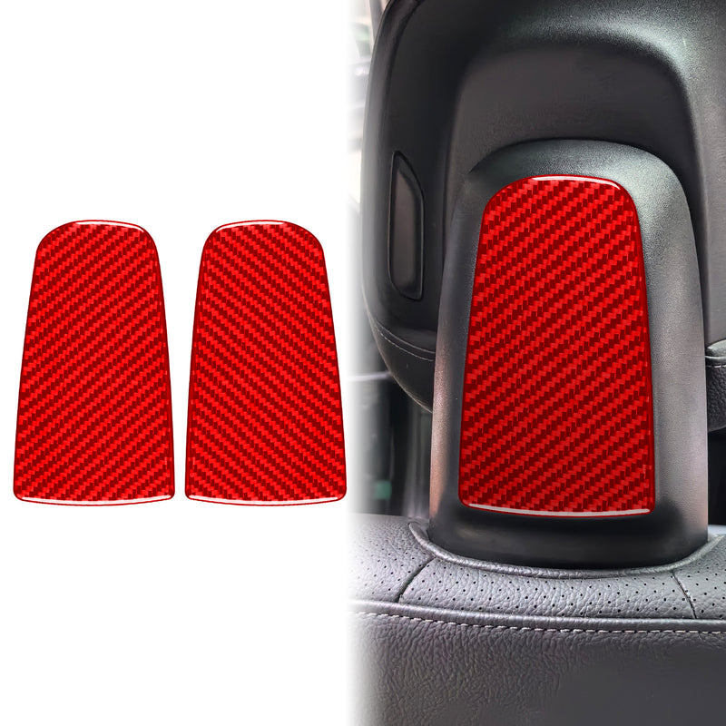 WXZOS Genuine Carbon Fiber Front Head Restraint Trim for Benz W206 C-class 2022-2024