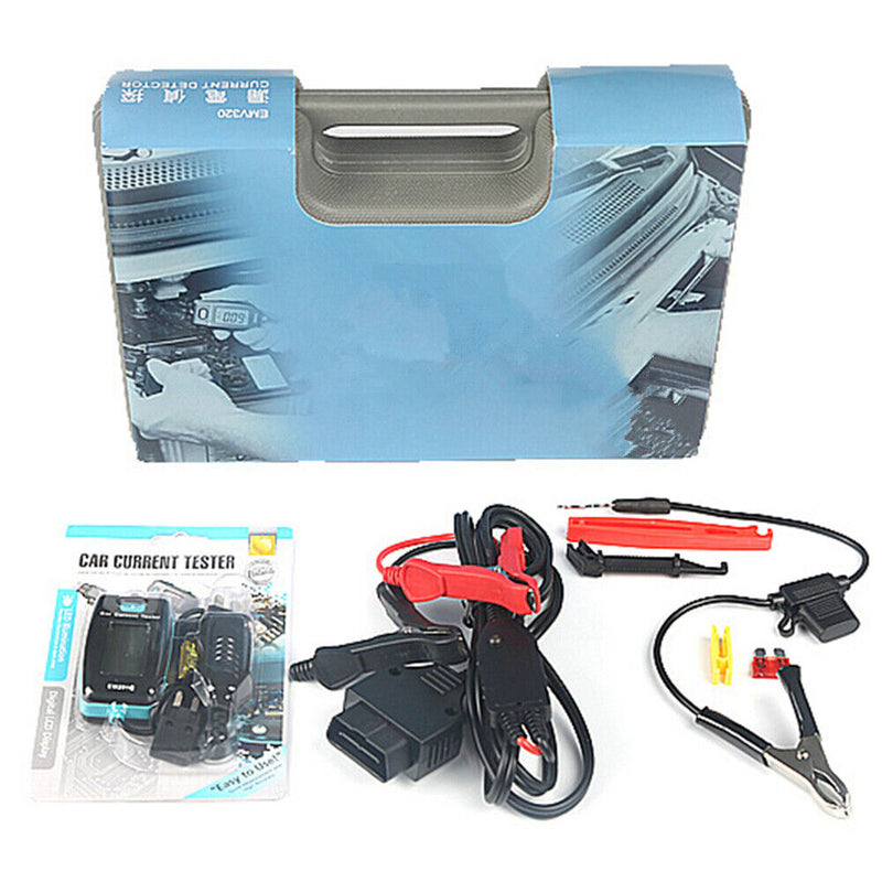 New Car OBD Current Detector Digital Tester Tool Kit