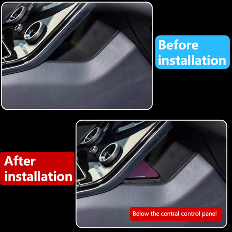 WXZOS Center Console Wireless Fast Charging Pad for Land Rover Velar 2016-2022