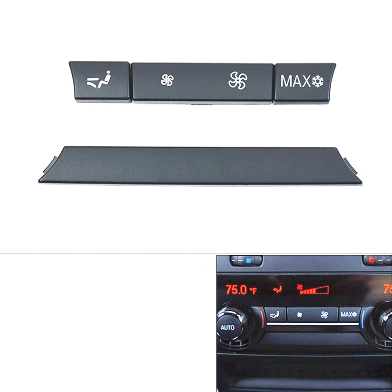 WXZOS Rear Heater A/c Climate Control Switch Panel for BMW F07 535i/550iGT 2010-2017