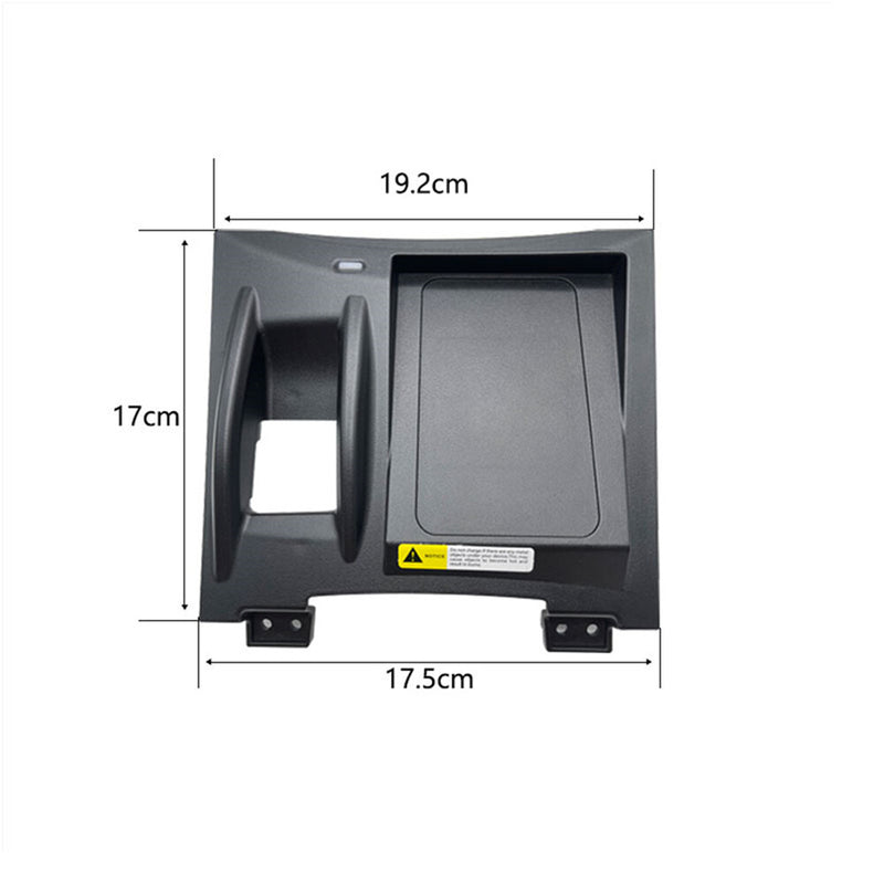 WXZOS Center Console Wireless Fast Charging Pad for Nissan X-Trail 2017-2021