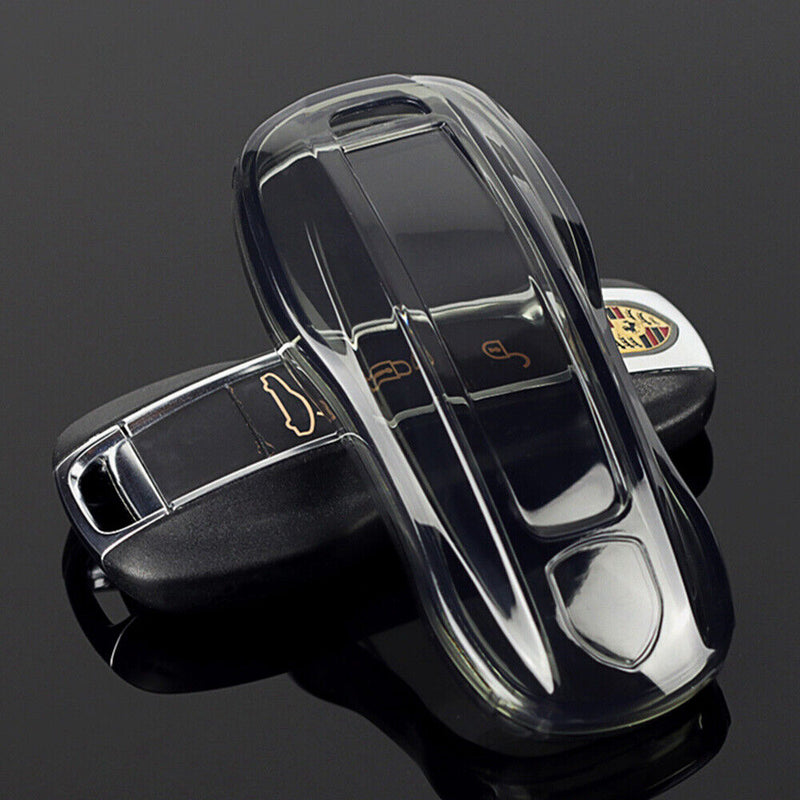 TPU Remote Smart Key Case Cover for Porsche Panamera 2017-2022 911 2019-2022