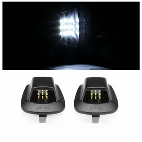 2Pcs Bright White License Plate Light for 2011 RAM Dakota Pickup