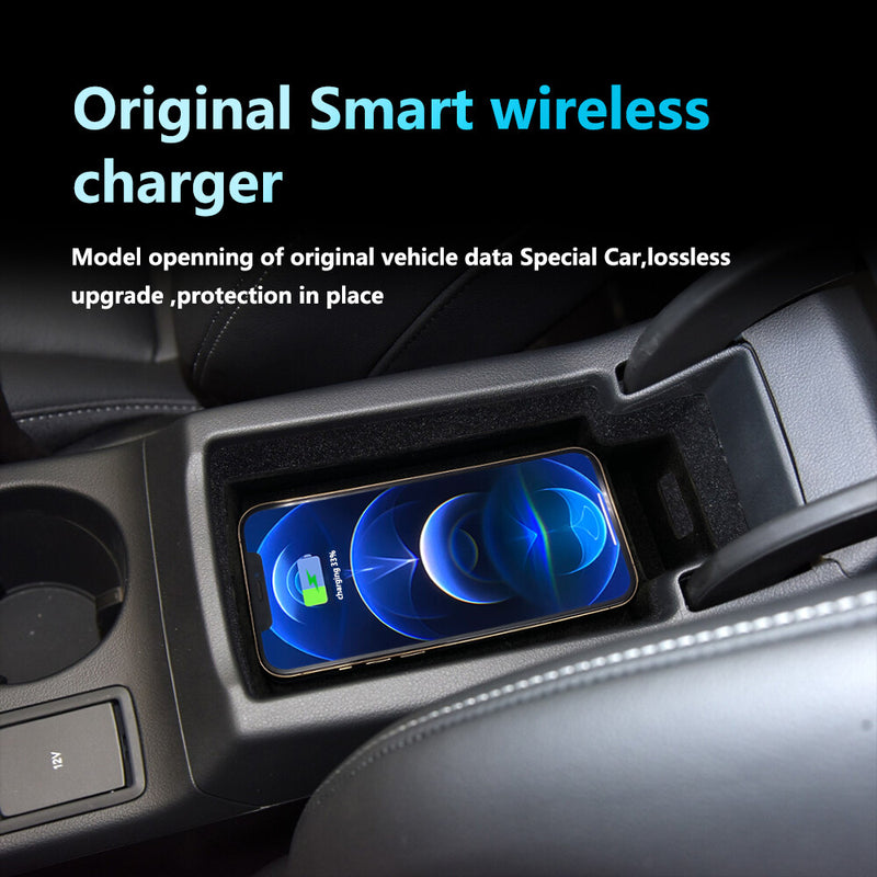 WXZOS Center Console Phone Wireless Fast Charging Pad for Audi Q3 2013-2018