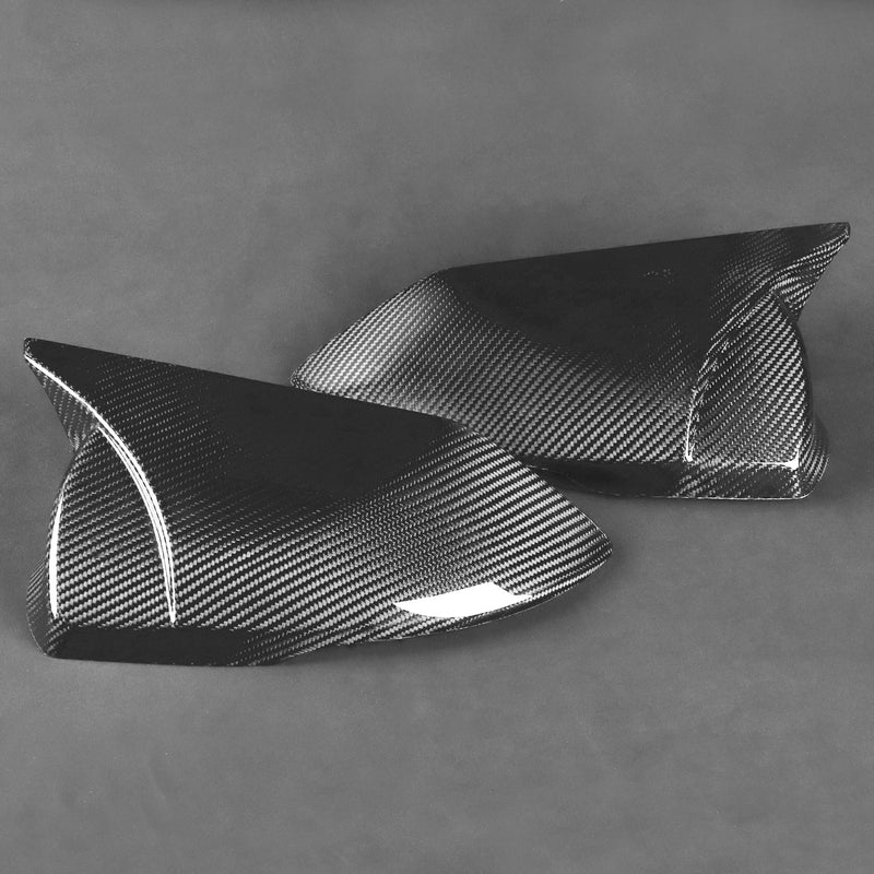 WXZOS Genuine Carbon Fiber Wing Mirror Trim for Hyundai Elantra 2021-2023