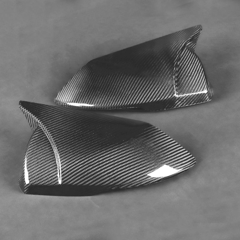 WXZOS Genuine Carbon Fiber Wing Mirror Trim for Hyundai Elantra 2021-2023