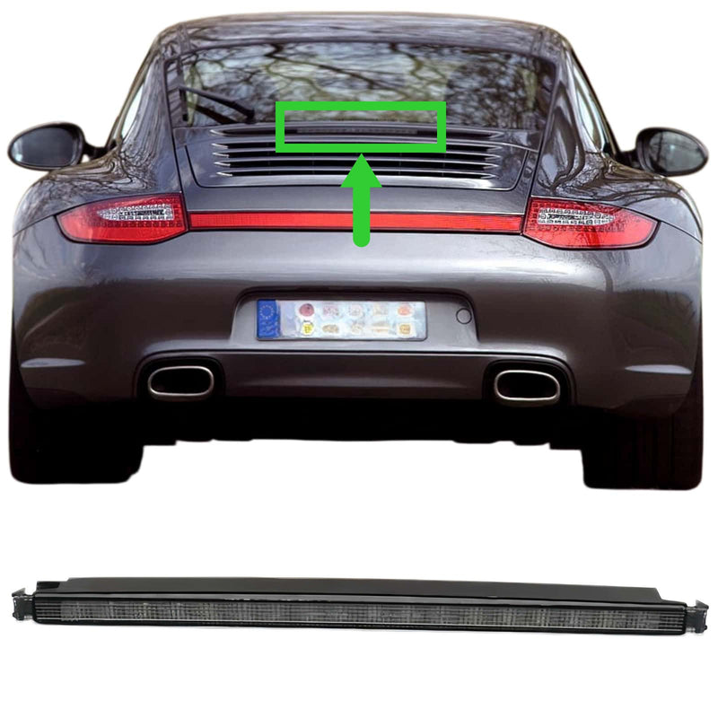 WXZOS Rear High Mount 3rd Third Brake Stop Light for Porsche 911 (997) 2005-2012