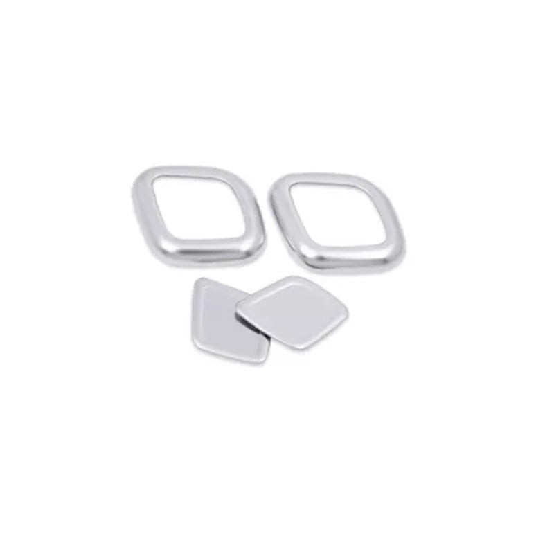 WXZOS Seat Headrest Button Decorative Cover Trim for Maserati Quattroporte 2014-2021
