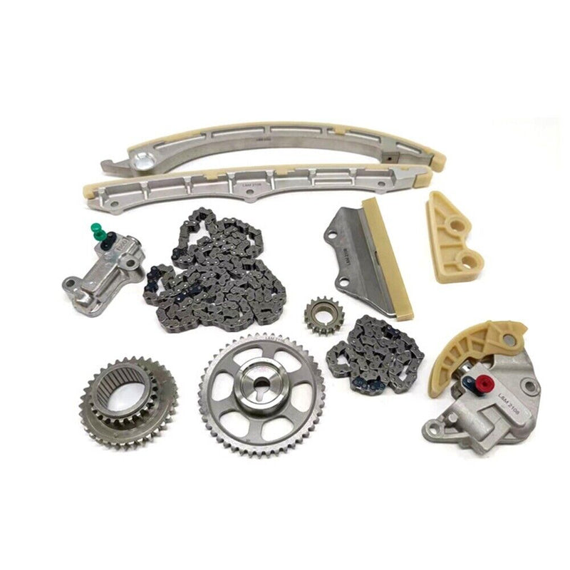 Kit catena distribuzione 11 pezzi pignone distribuzione valvole per Honda Acc...