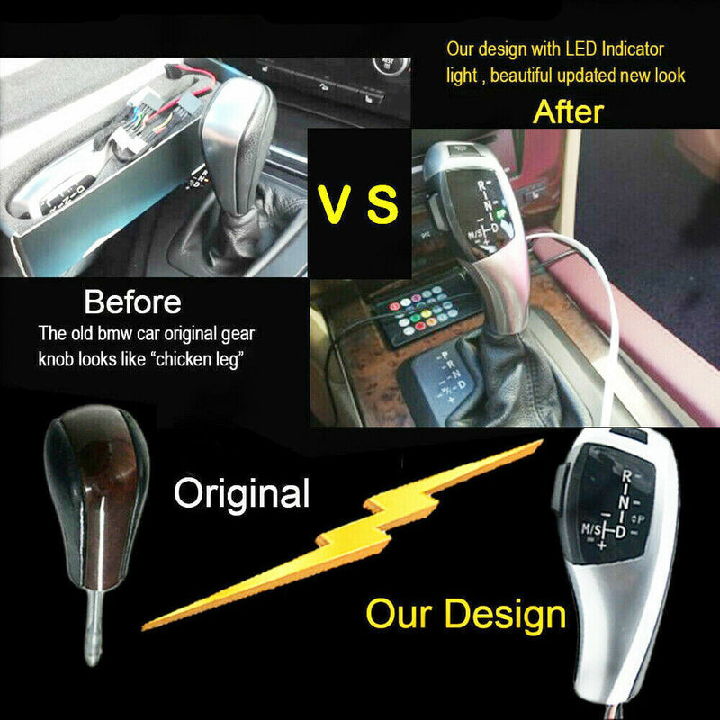 AT LHD Pre-facelift LED Gear Shift Knob for BMW 2001-2008 Z4 E85 E86
