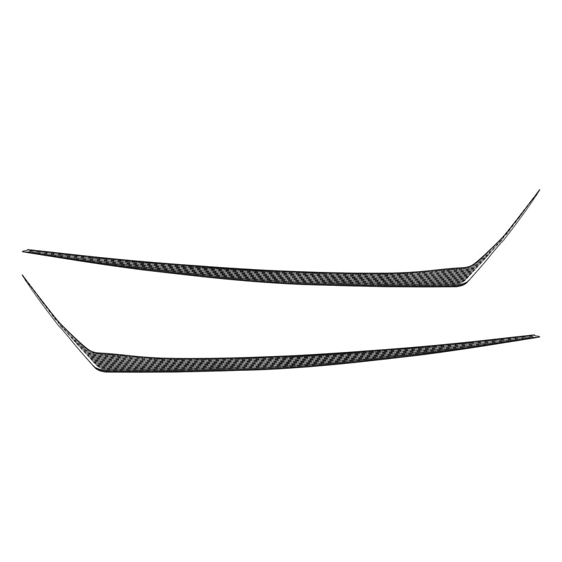 WXZOS Genuine Carbon Fiber Rear Taillight Trim Bezel for Chevrolet Corvette C8 2020+