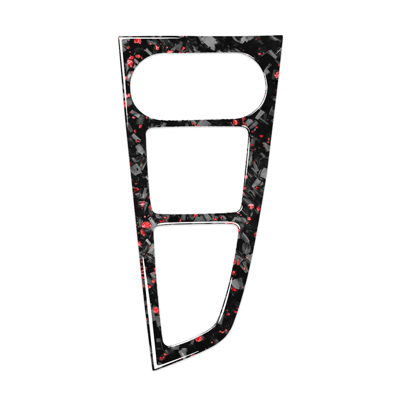 WXZOS Genuine Carbon Fiber Gear Shift Lever Panel Trim for Audi A4 B9 S4 RS4 2017-2019