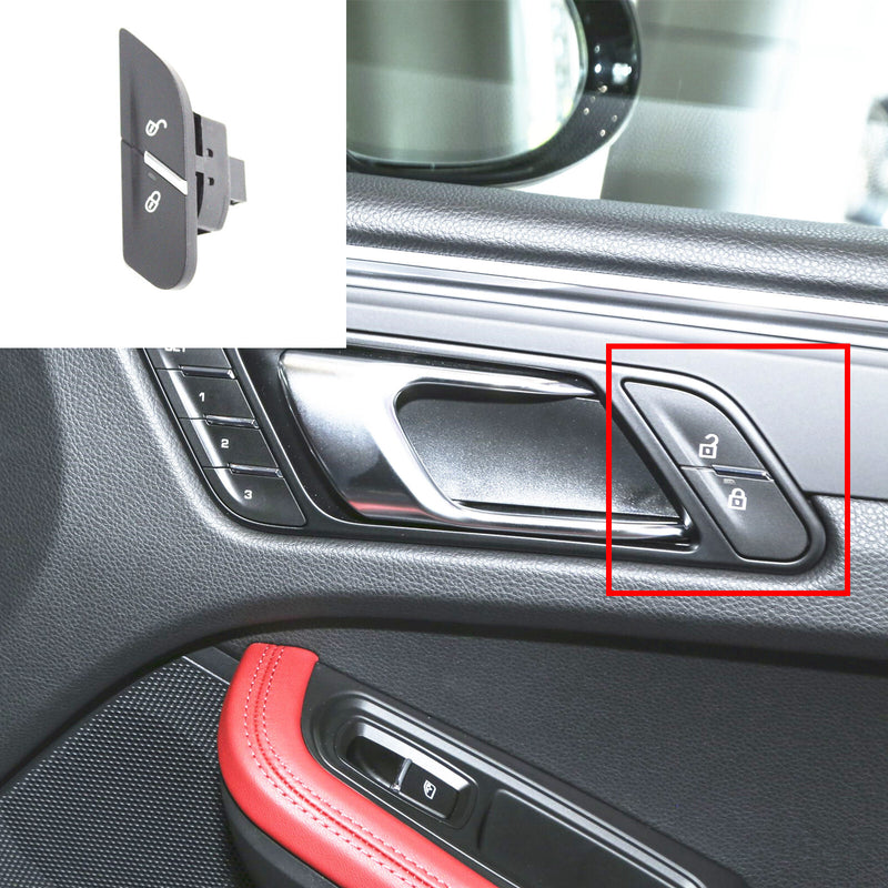 WXZOS Front Right Door Lock Switch Button for Porsche Macan (95B) 2017-2024