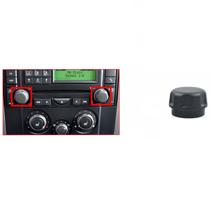 Center Dashboard Volume Knob Cover for Land Rover Discovery LR3 (L319) 2005-2009