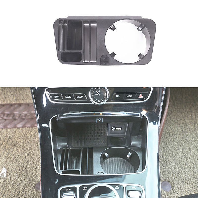 WXZOS 1PC Center Console Cup Holder Slot for Mercedes-Benz W253 C253 GLC-class 2016-23