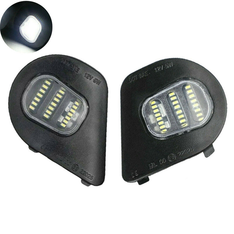 24LED R & L Mirror Puddle Lights 5W for 2010-2019 Dodge Ram 1500 2500 3500 4500