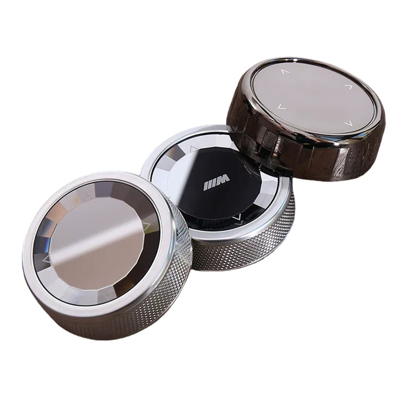 WXZOS CCC iDrive Controller Button Trim Cover for BMW E82 E87 E88 1Series 2005-2008