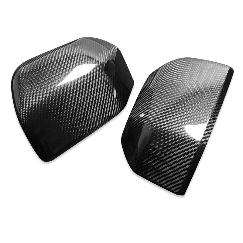 Guarnizione specchietto retrovisore laterale auto 2 pezzi originale in fibra ...
