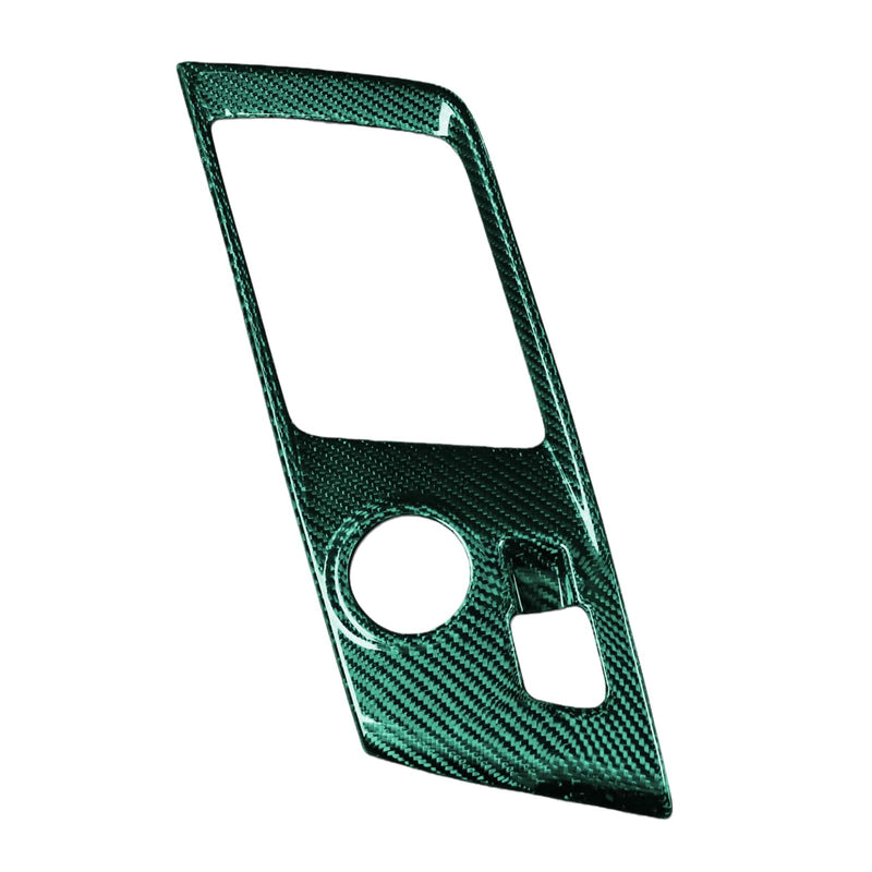 WXZOS 1PC Carbon Fiber Center Console Panel Trim for Chevrolet Corvette C7 2014-19