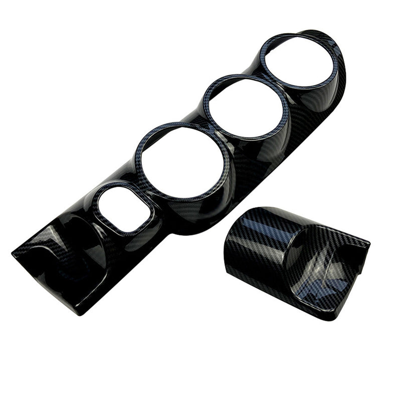 WXZOS Carbon Fiber Pattern Dashboard Air Vent Trim for Benz W247 GLA-class 2020-2025