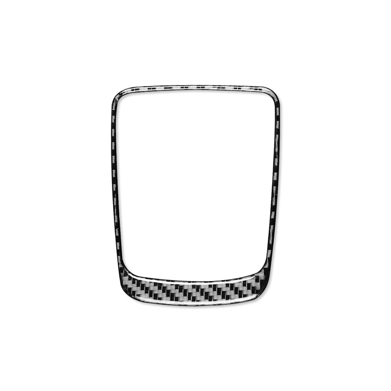 WXZOS Carbon Fiber Shift Lever Trim Panel Trim for Porsche 718 Cayman 982 2017-2025
