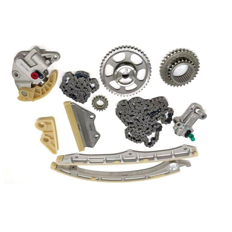 Kit catena distribuzione 11 pezzi pignone distribuzione valvole per Honda Acc...
