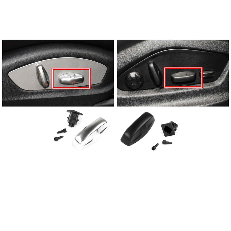 WXZOS Car Front Seat Adjustment Switch Button w/Clip for Porsche Cayman (981) 2013-16