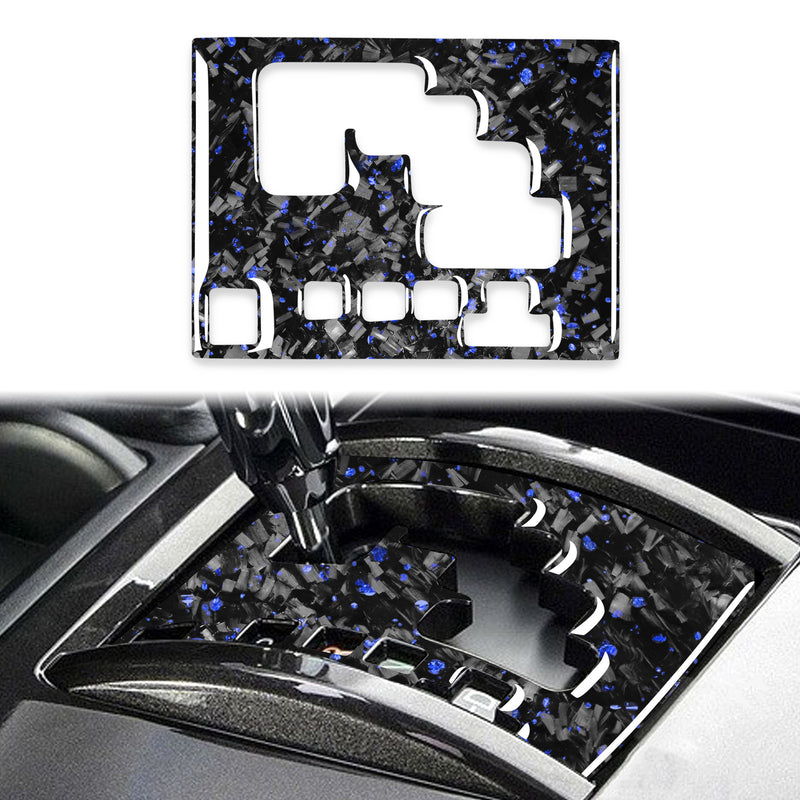 WXZOS Genuine Carbon Fiber Gear Shift Lever Panel Trim for Toyota 4Runner 2010-2020