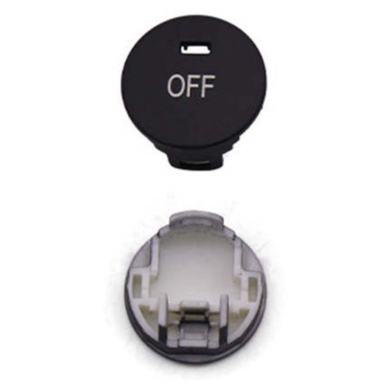 Central Control A/C Panel OFF Switch Button Knob Cover for BMW 5' E60 E63 E64