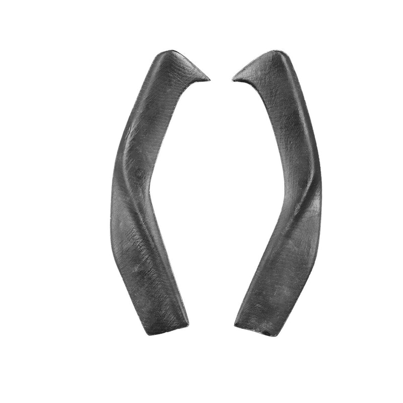 WXZOS Genuine Carbon Fiber Headlight Eyebrow Trim Cover for Honda Prelude 1997-2001