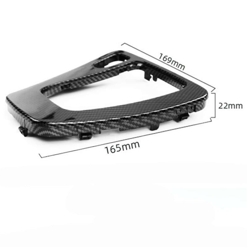 WXZOS Car Gear Shift Lever Trim Panel Replacement for BMW E90 E92 E93 3Series 2005-13