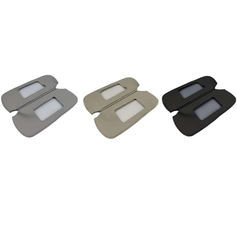 WXZOS 1PC PU Leather Sun Visor Protector Cover Trim for Pontiac Firebird 1993-2002