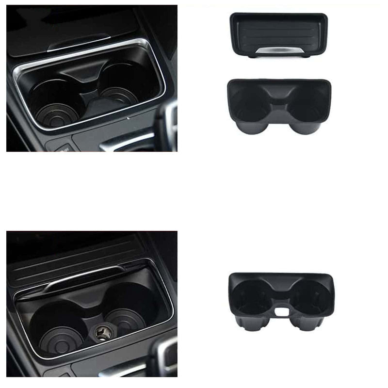 WXZOS Center Console Cup Holder Storage Tray for BMW F30 F31 F34 GT 3series 2013-2018