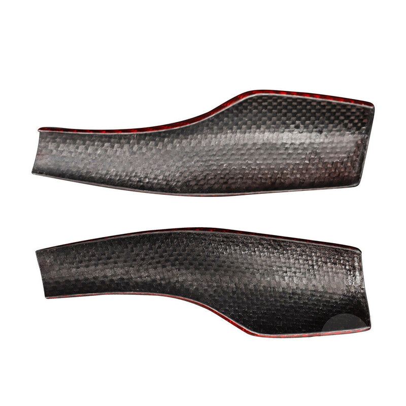 Genuine Carbon Fiber Wiper Gear Shift Lever Cover Trim for Tesla Model 3 2017-22