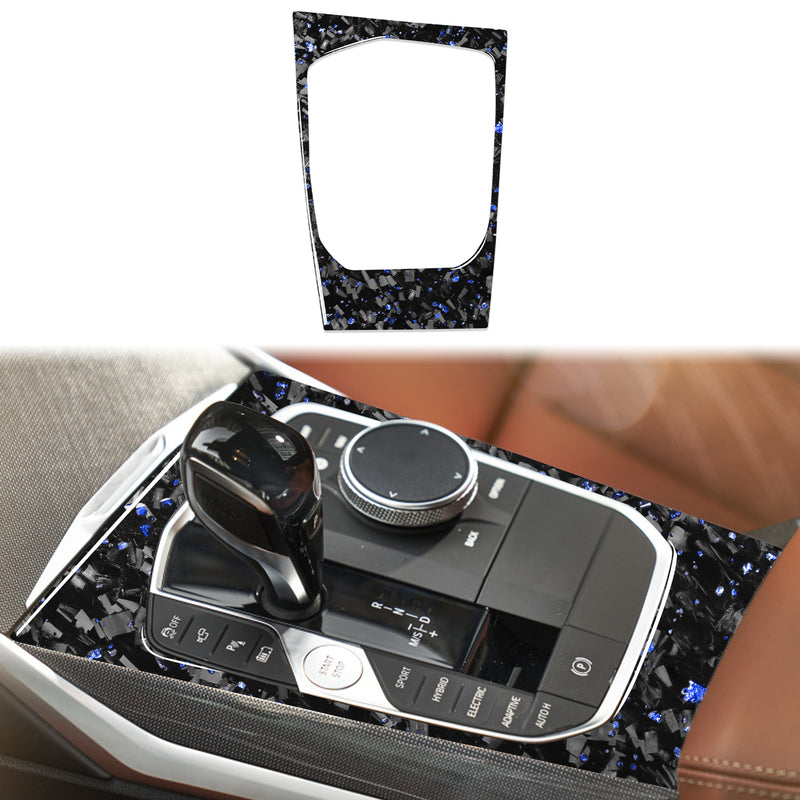 WXZOS Genuine Carbon Fiber Gear Shift Lever Panel Trim for BMW G20 3series 2020-2022