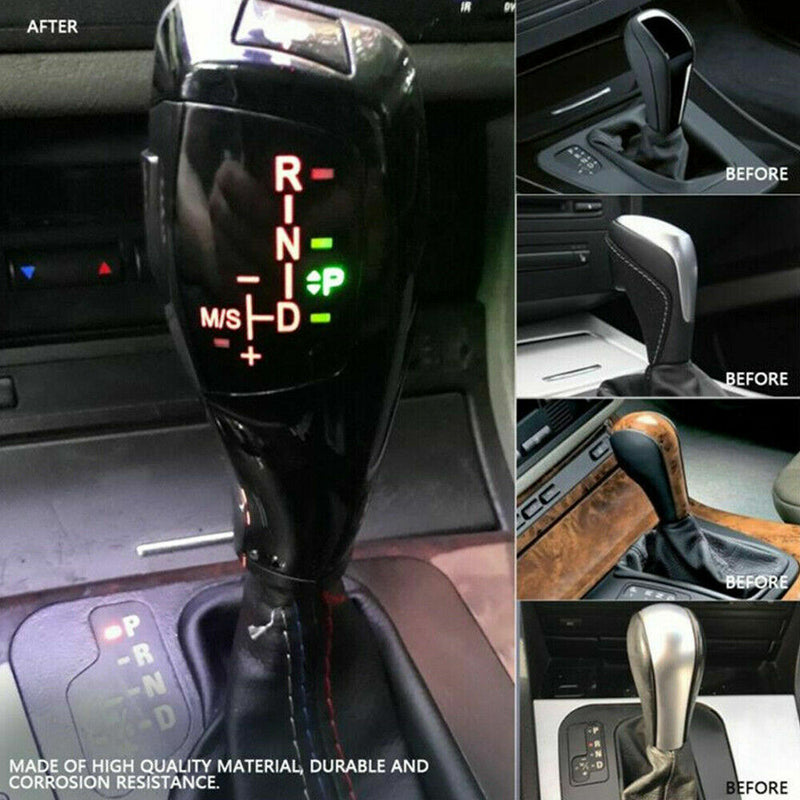 AT Pre-facelift LHD LED Gear Shift Knob for BMW X3 E83 2004-2010