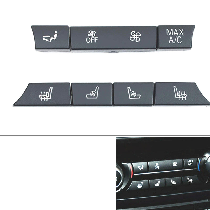 WXZOS Rear A/C Climate Control Switch Panel for BMW X5 F15 X6 F16 2015-2018