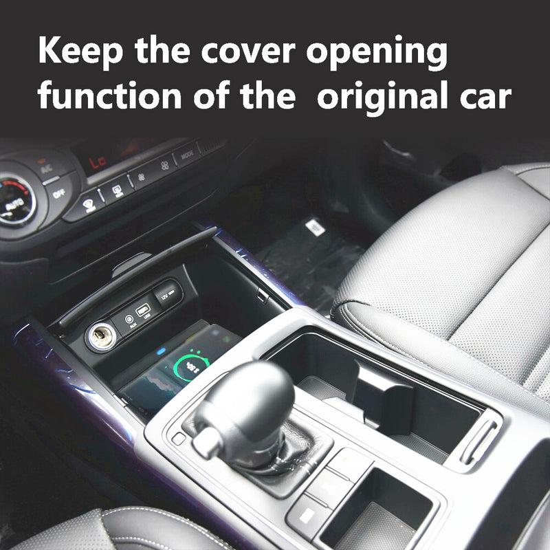 WXZOS Center Console Phone Wireless Fast Charging Pad for Kia Sorento 2015-2018