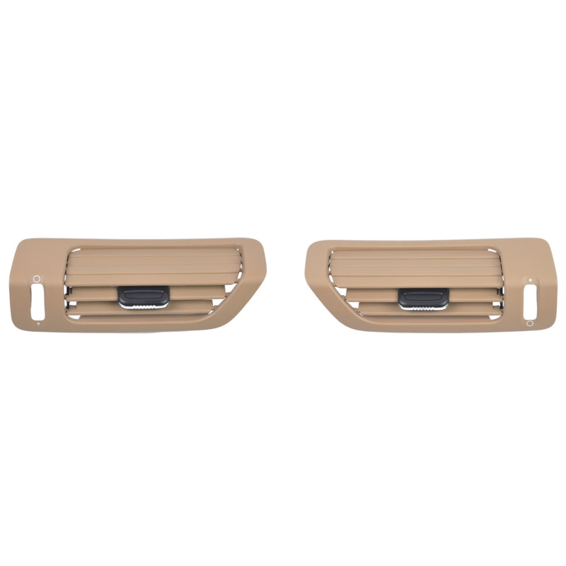 Beige B-Pillar Air Vent Grille Trim Replacment for Porsche Cayenne 92A 2011-2017