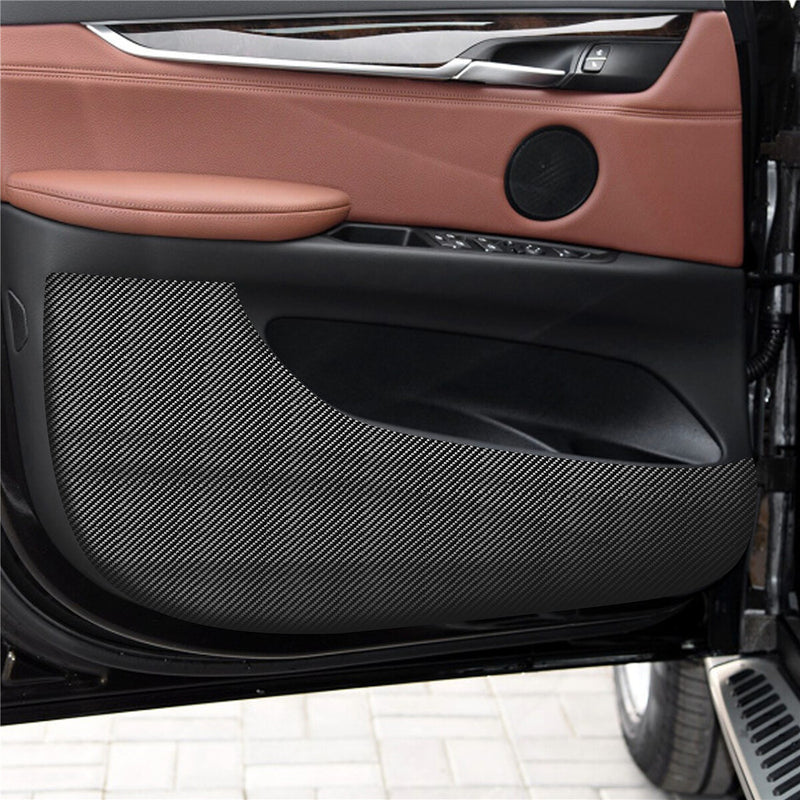 WXZOS 1SET PVC Interior Door Panel Cover Anti-collision Film for BMW X6 F16 2014-2018