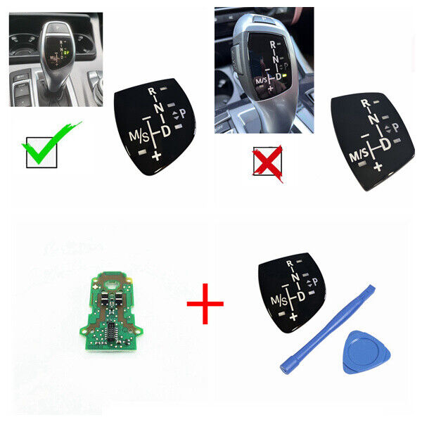 Gear Shift Stick Knob Panel w/LED Circuit Board for BMW 7 Series F02 2009-2012