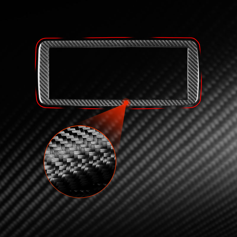 WXZOS Carbon Fiber Instrument Cluster Display Screen Trim for Benz W206 C-clas 2022-24