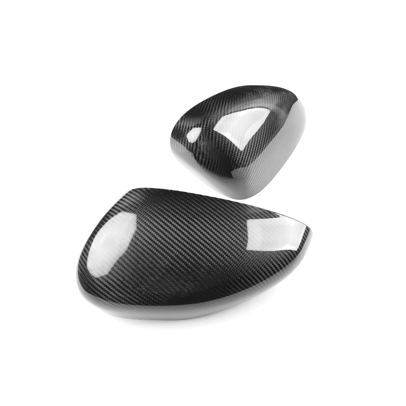 WXZOS Genuine Carbon Fiber Wing Mirror Trim for Ford Escape 2020-2023