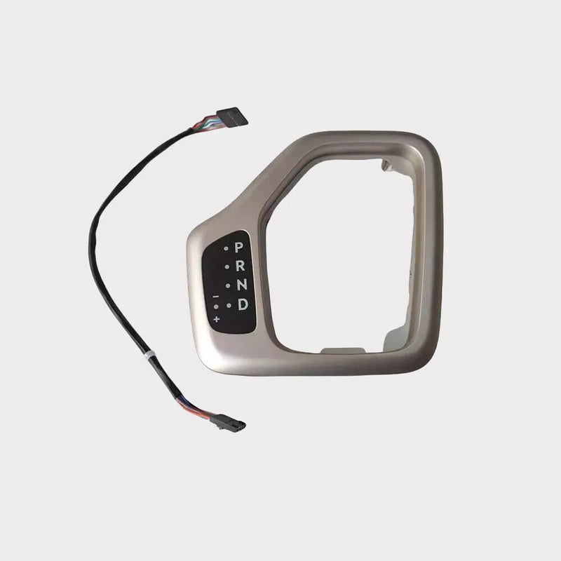 WXZOS Brown Center Gear Shifter Bezel Replacement w/Cable for Jeep Cherokee 2014-2018