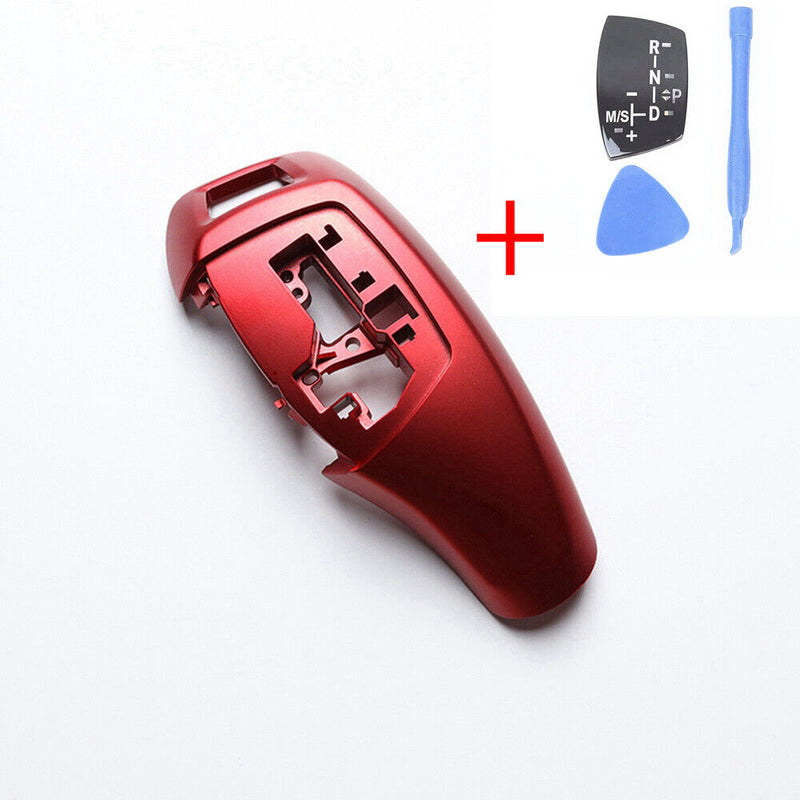 Gear Shift Stick Knob Repair w/Panel Cover Trim for BMW X5 F15 X6 F16 2014-2018