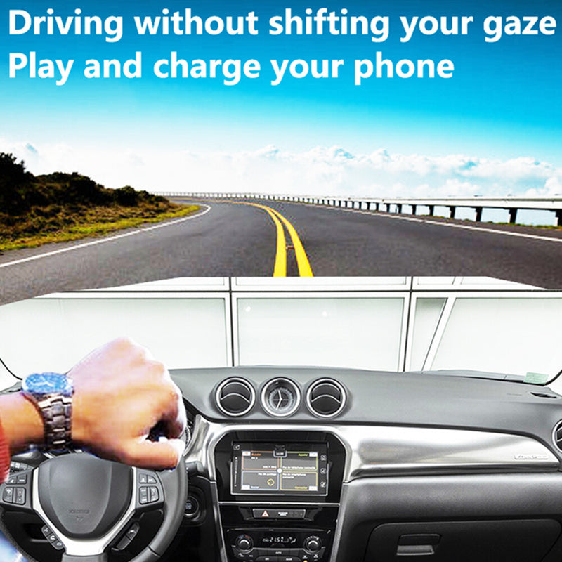 WXZOS Center Console Wireless Fast Charging Pad for Suzuki Vitara 2020-2022
